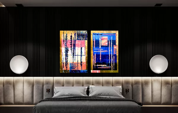 Stereotypes - diptychon - interior (edited photo)