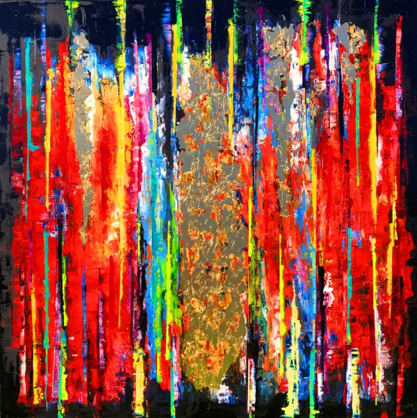 "...And God Blessed the Earth" - 120x120 cm