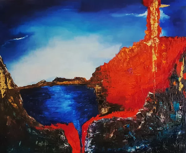 A Rubicon átlépése - 100x120 cm