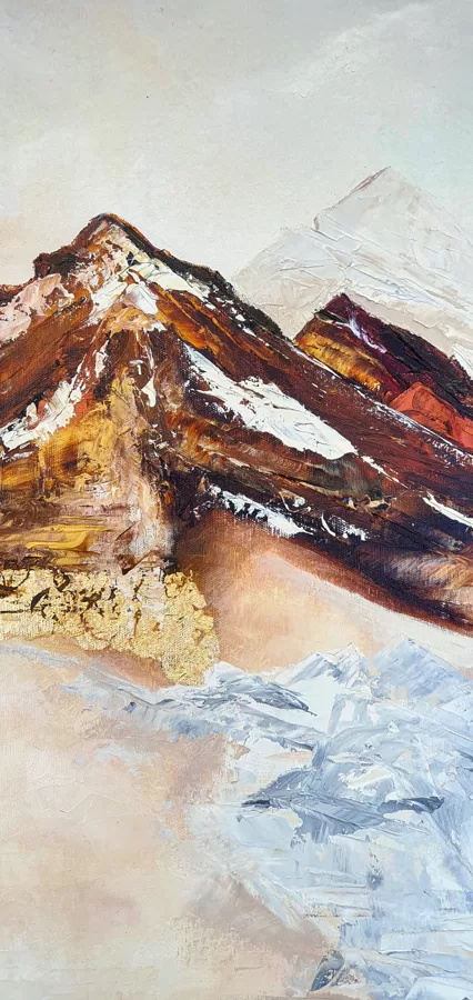 In the Land of the Saints III. - detail photo