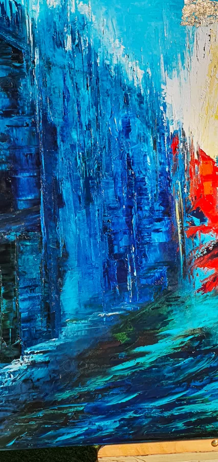 Greek Fire - detail photo