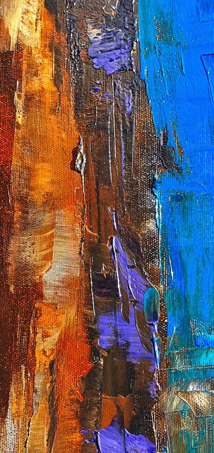 "Where the Waters Meet the Sky..." - detail photo