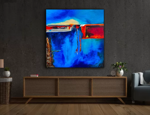 "Where the Waters Meet the Sky..." - interior photo