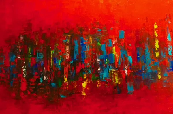 Kiálts, város! - 100x150 cm, olaj vásznon