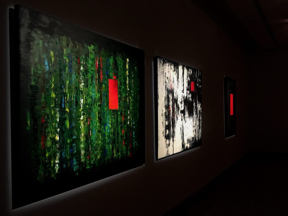 Pintura de Tamás Náray: Selva tropical