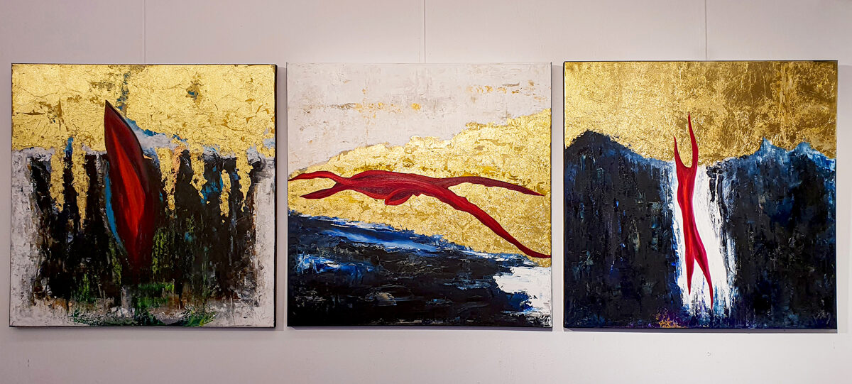 Pinturas de Tamás Náray del ciclo La era del Imperio Romano