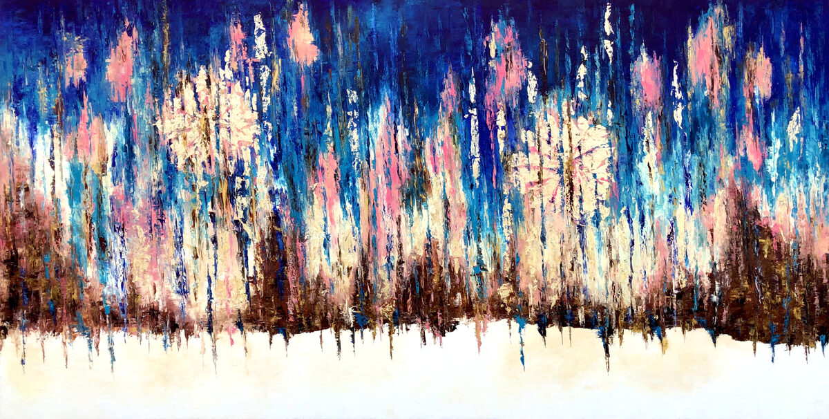 Pintura de Tamás Náray de 2020: Inspirado por Zsolnay